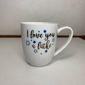 Ashland Hanukkah “I love you a latke” mug